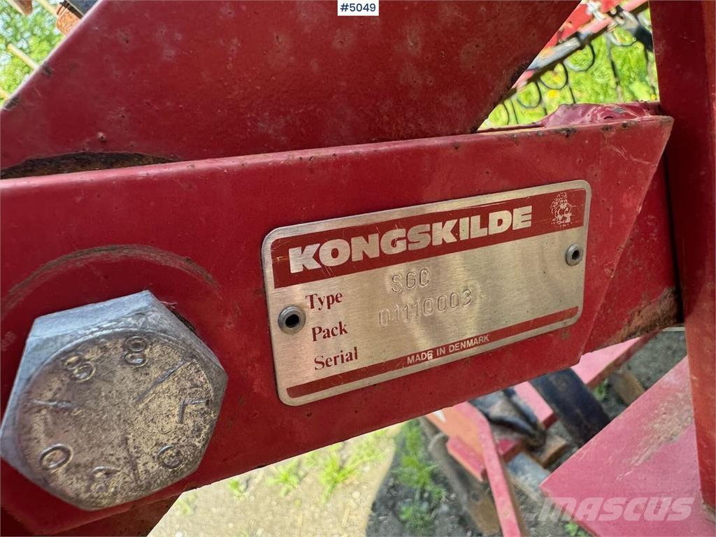 Kongskilde SGC Ďalšie stroje na spracovanie pôdy a príslušenstvo