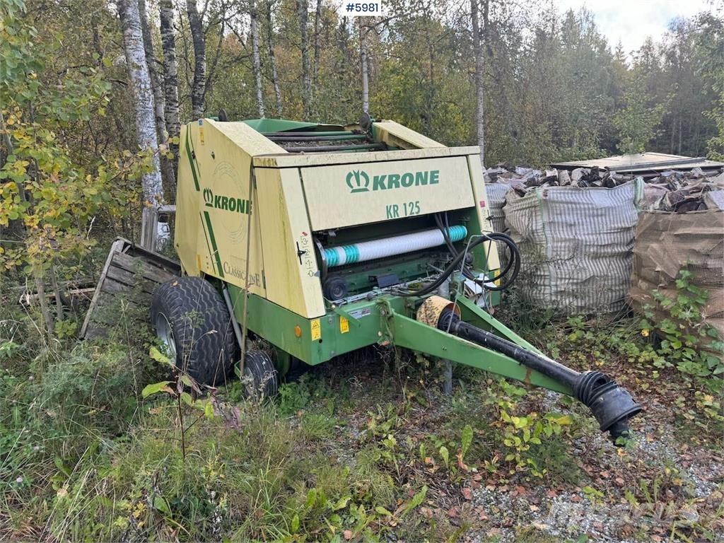 Krone KR 125 Ďalšie vyorávače, príslušenstvo