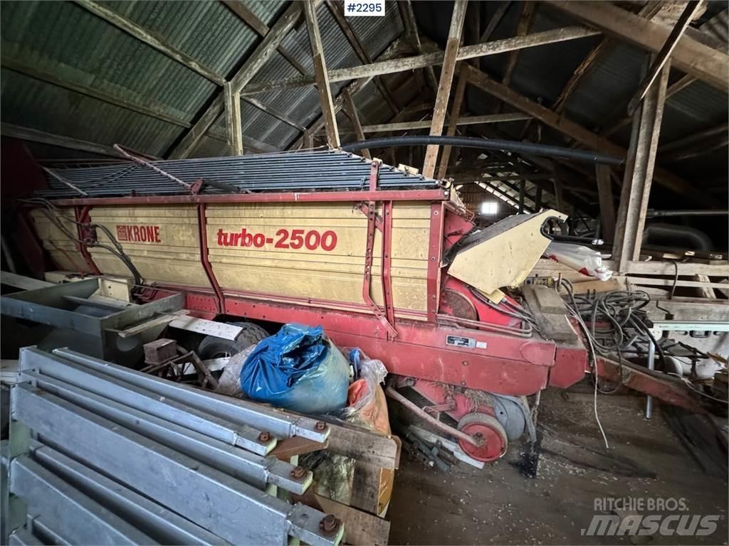 Krone Turbo 2500 Ďalšie vyorávače, príslušenstvo