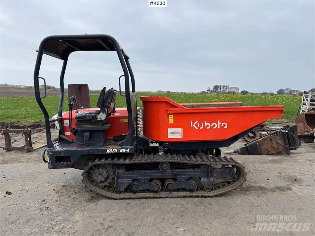 Kubota KC250HR-4 Stavebné sklápače