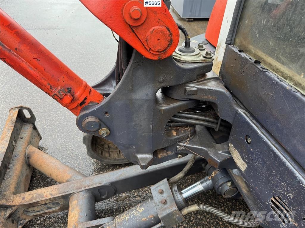 Kubota KX 161-3 Pásové rýpadlá