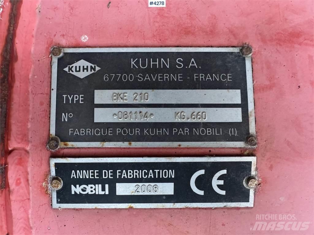 Kuhn BKE 210 Ďalšie vyorávače, príslušenstvo