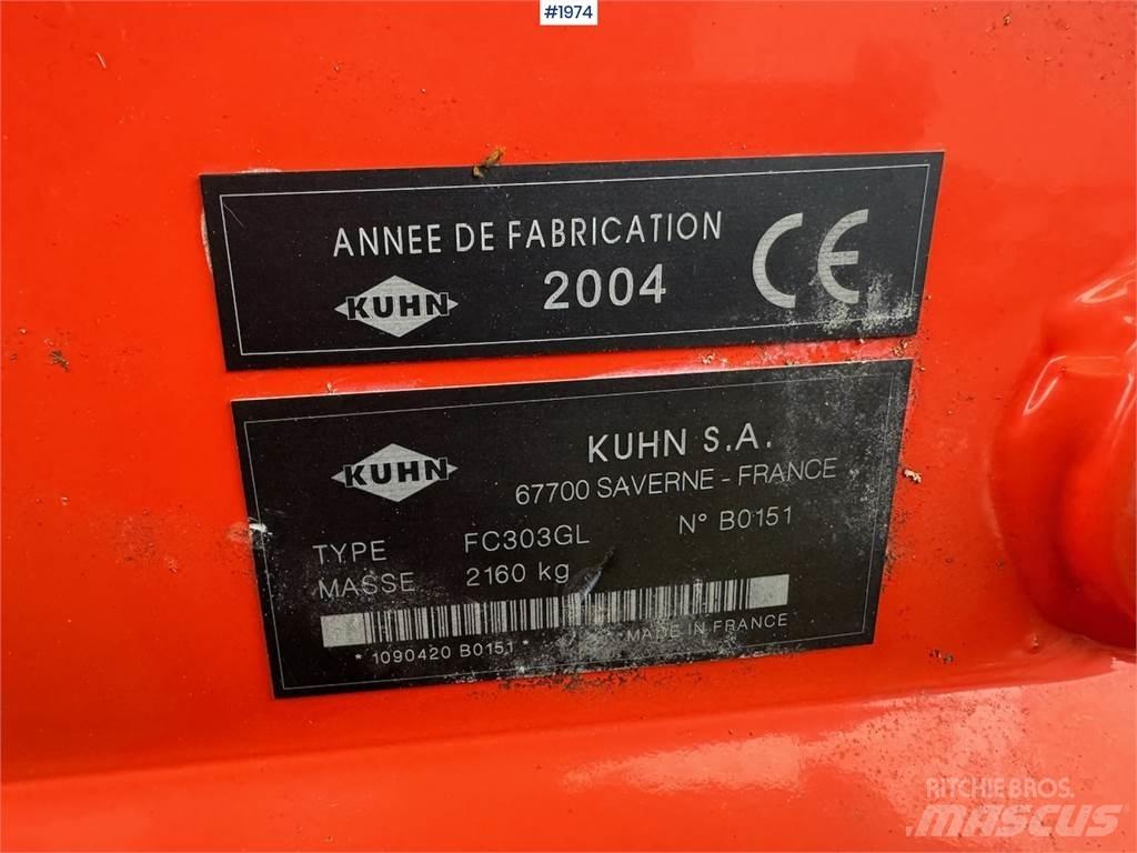 Kuhn FC 303 GL Ďalšie vyorávače, príslušenstvo