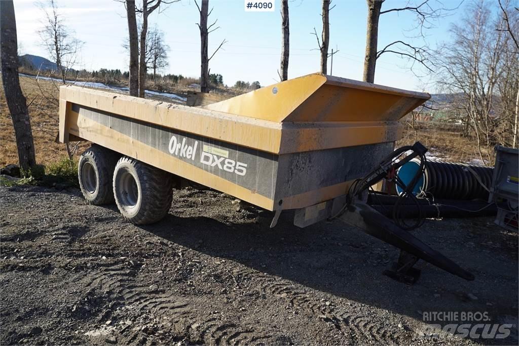 Orkel DX85 Obilné návesy