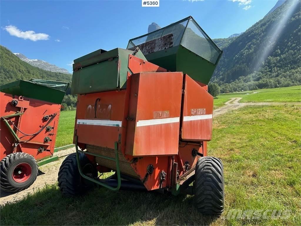 Orkel GP1200 Ďalšie vyorávače, príslušenstvo