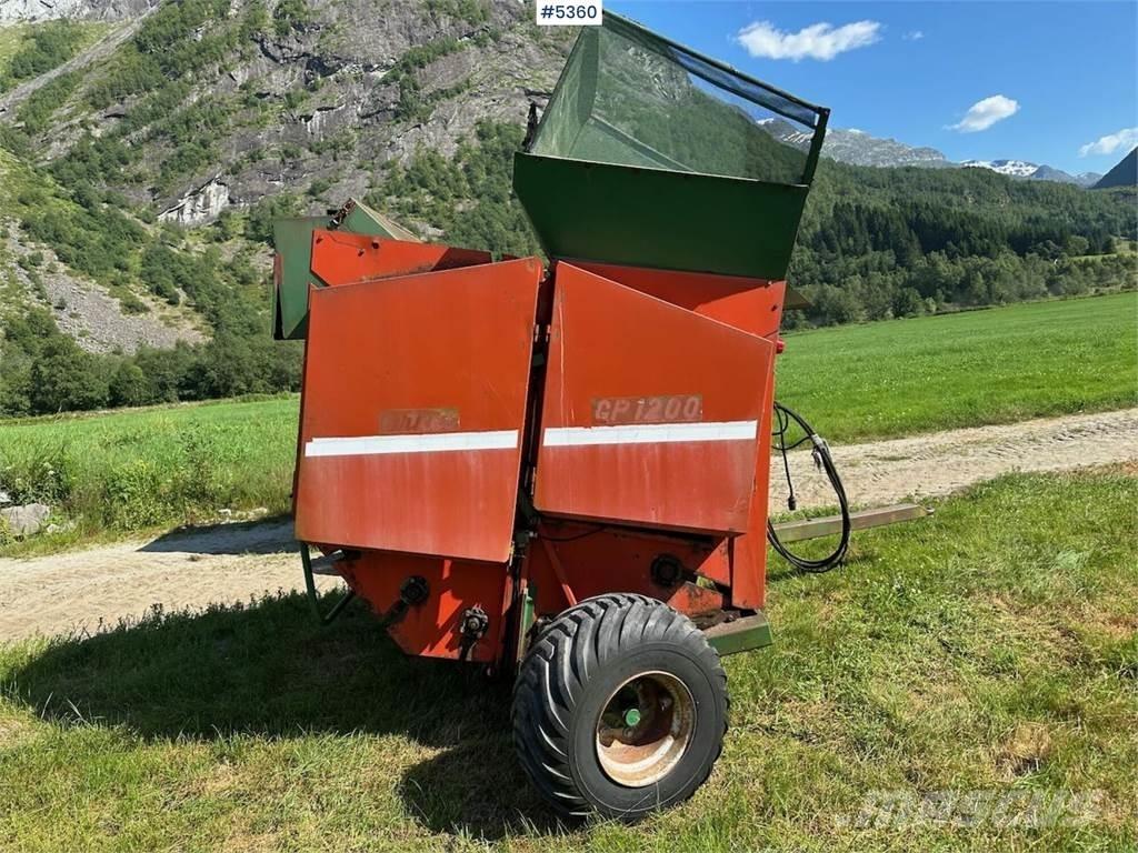 Orkel GP1200 Ďalšie vyorávače, príslušenstvo