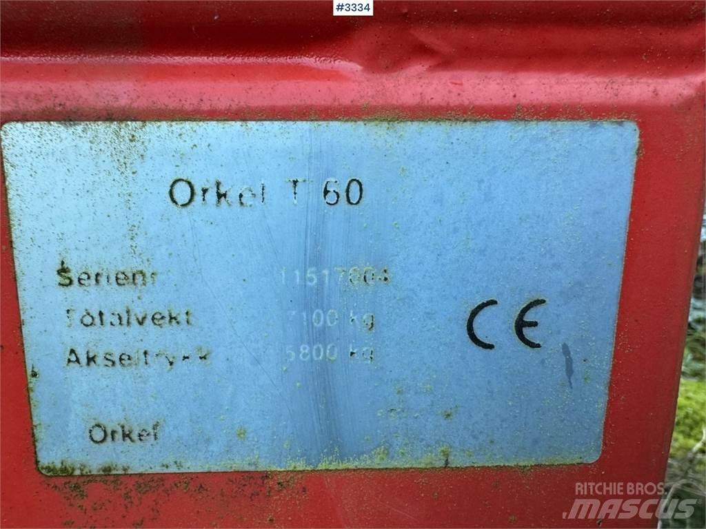 Orkel T60 Obilné návesy