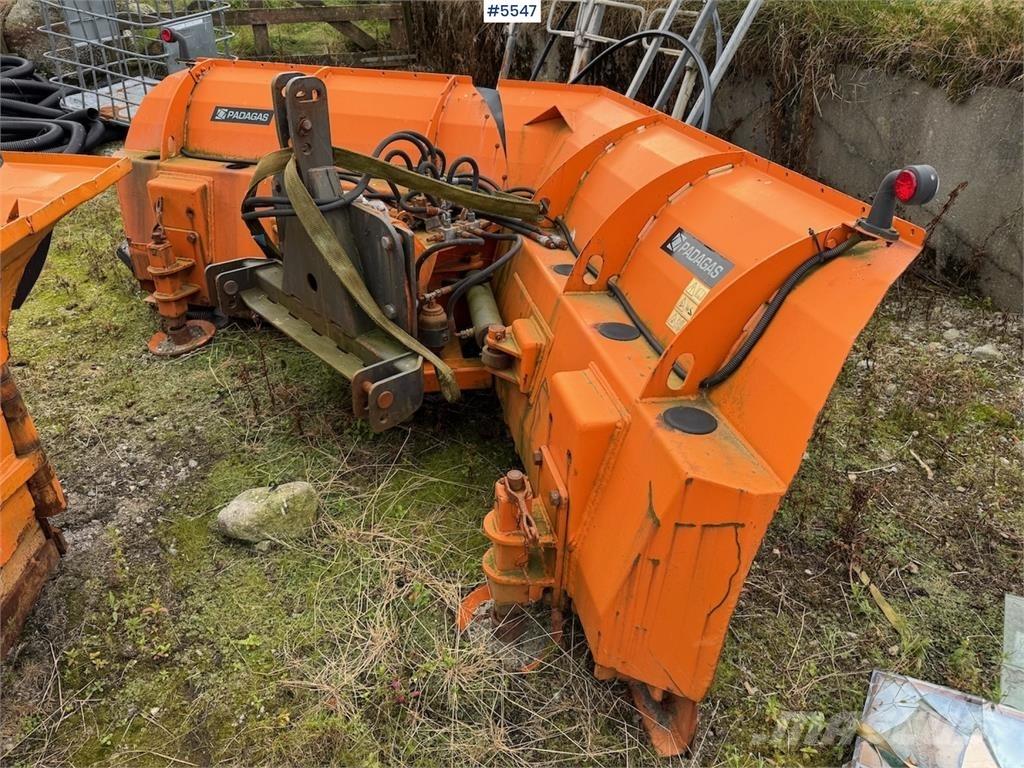 Padagas SSVL 37 Snežné pluhy, predné snežné radlice