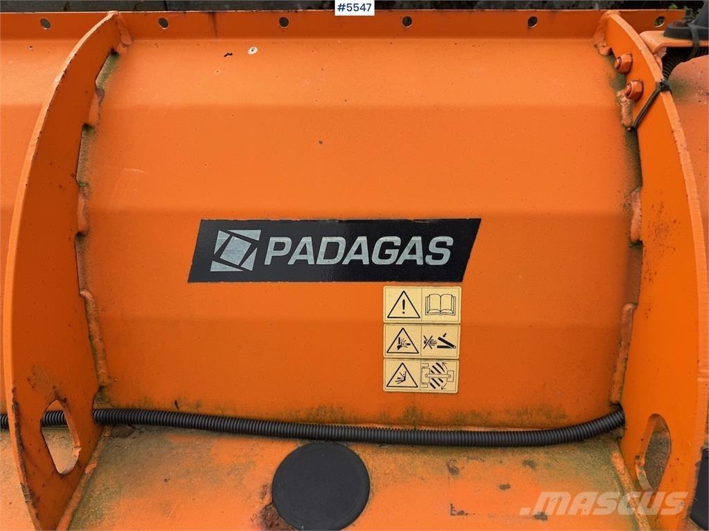Padagas SSVL 37 Snežné pluhy, predné snežné radlice