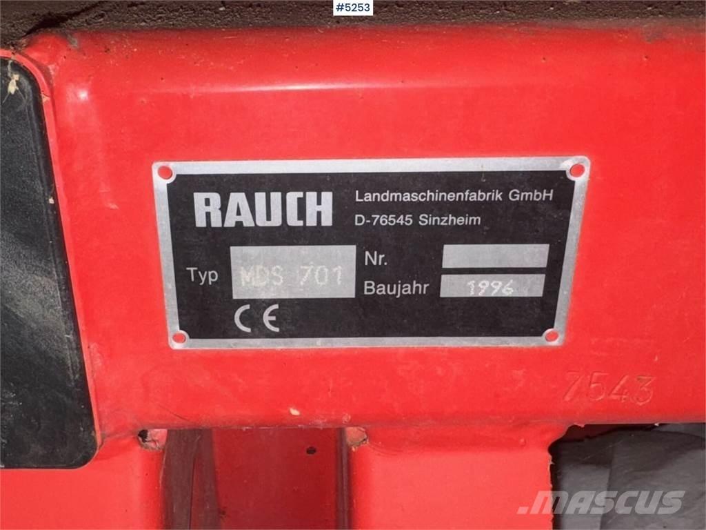 Rauch MDS 701 Mechanické sejačky