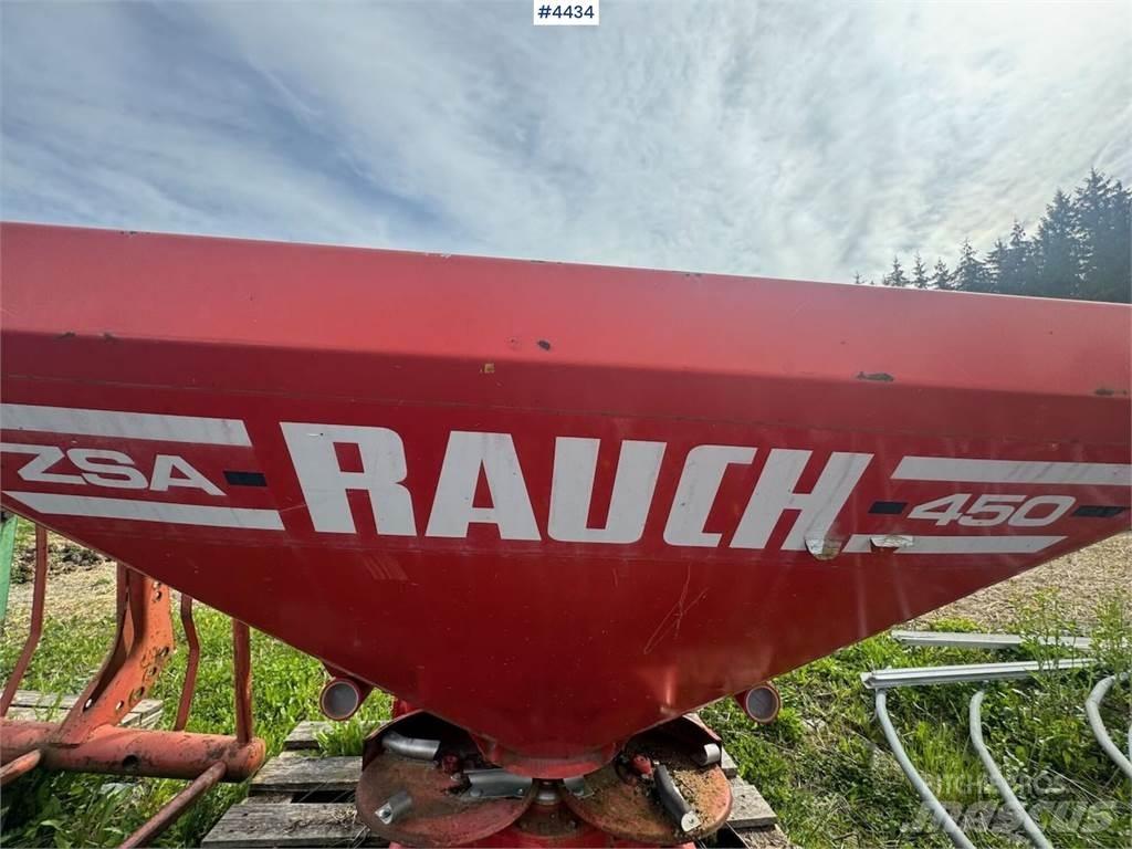 Rauch ZSA 450 Mechanické sejačky