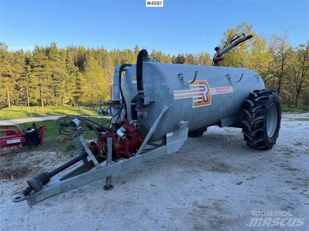 Rekord VSG 6500 Mechanické sejačky