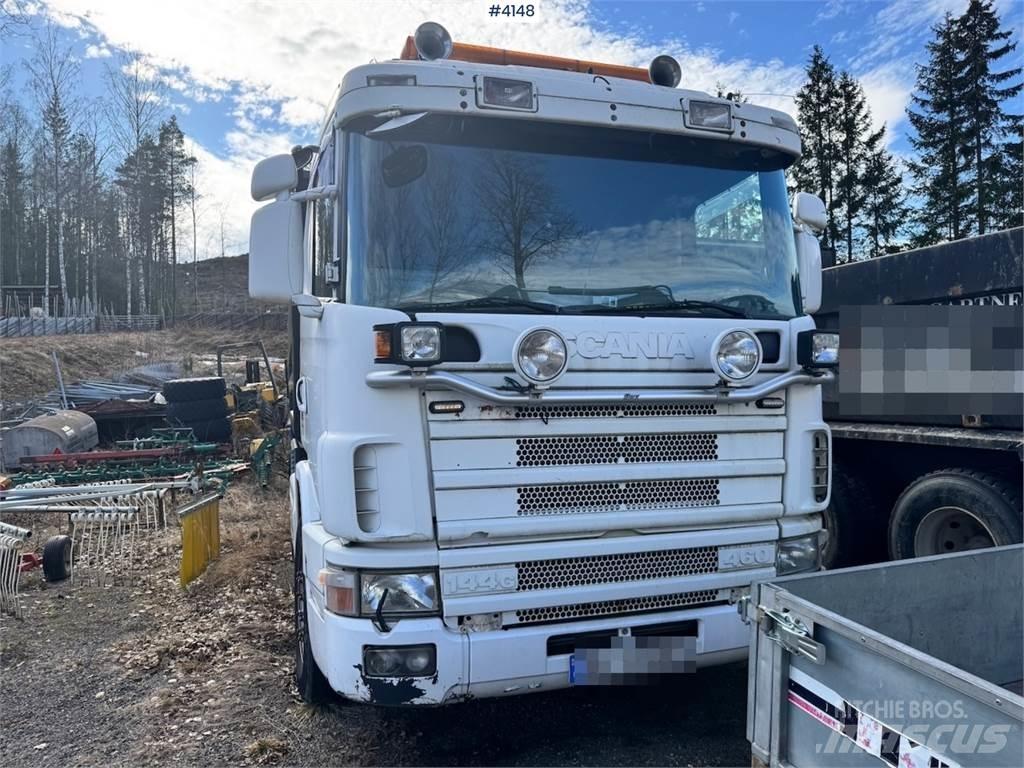 Scania 144G Skriňová nadstavba
