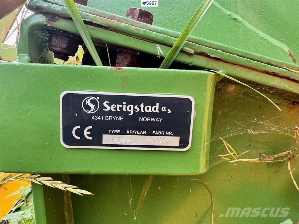  Serigstad 134S Ďalšie vyorávače, príslušenstvo