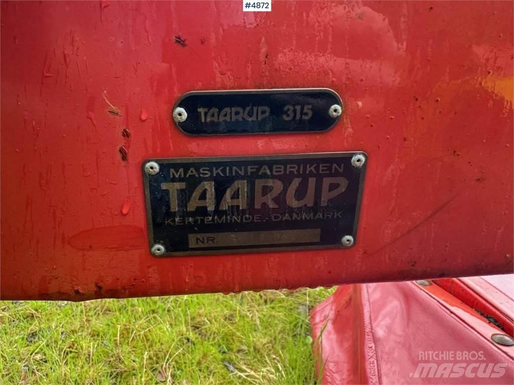 Taarup 315 Ďalšie vyorávače, príslušenstvo