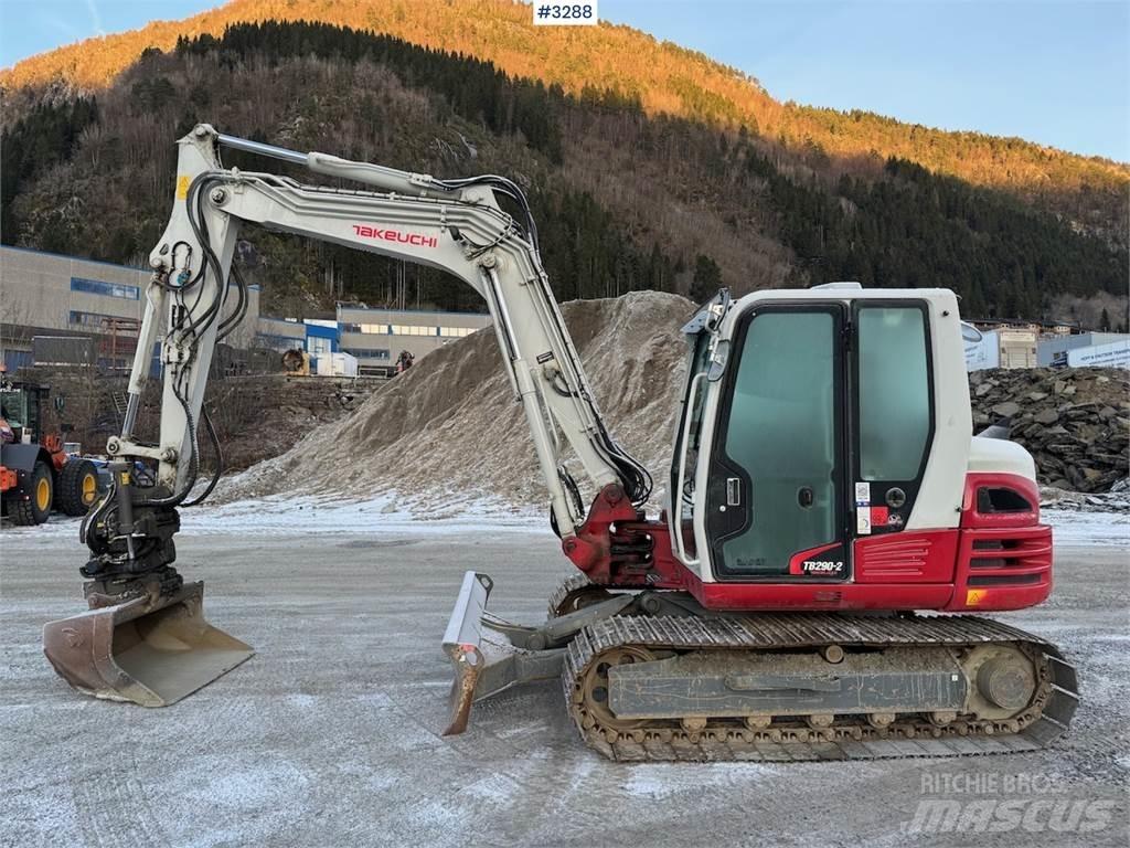Takeuchi TB 290-2 Pásové rýpadlá