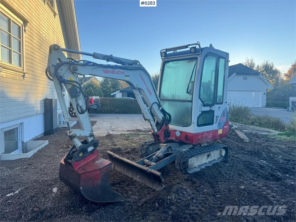 Takeuchi TB219 Pásové rýpadlá