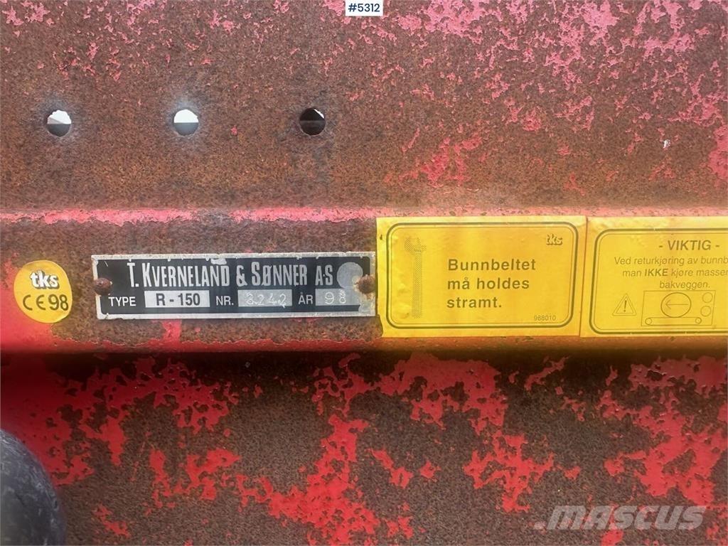 TKS R-150 Ďalšie vyorávače, príslušenstvo