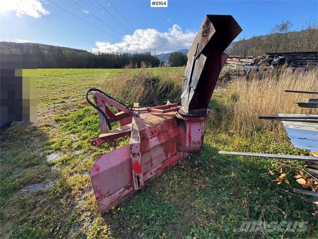  to-trinns Snøfres Snežné pluhy, predné snežné radlice