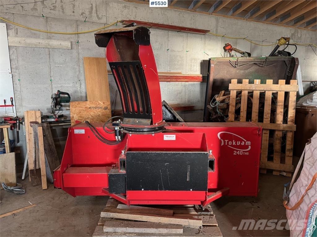 Tokvam 240 THS Snežné pluhy, predné snežné radlice