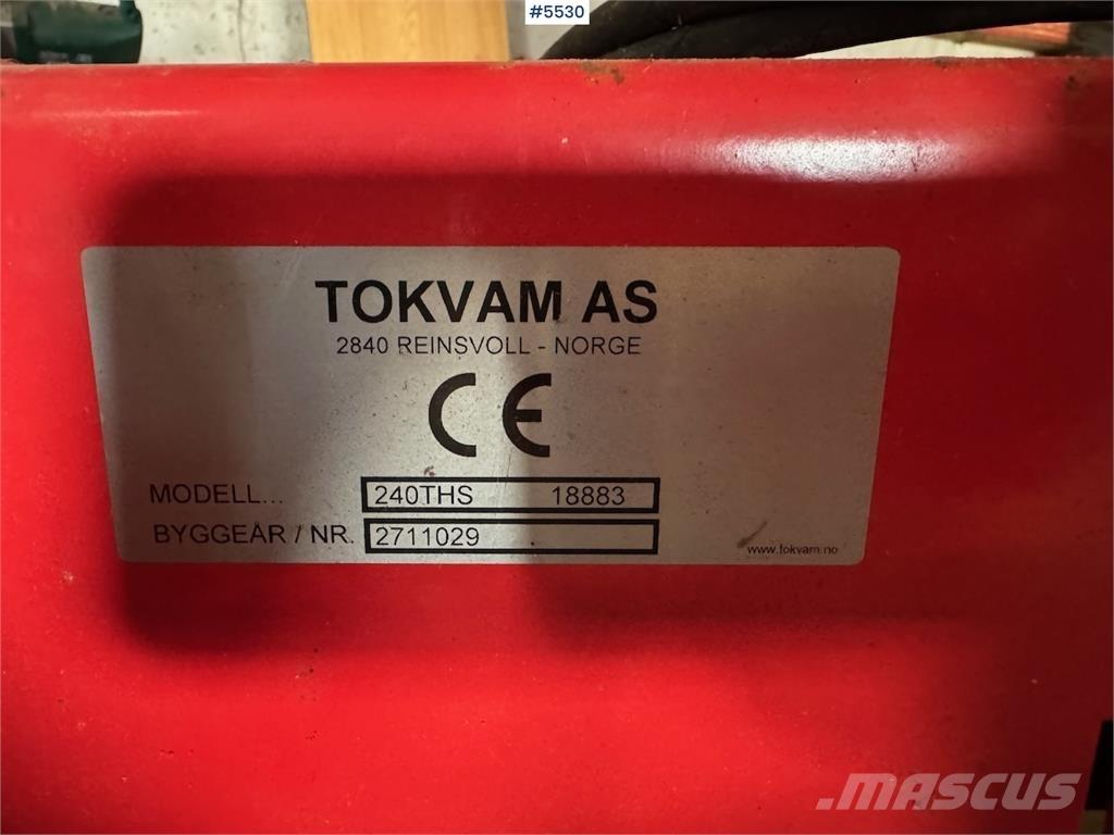 Tokvam 240 THS Snežné pluhy, predné snežné radlice