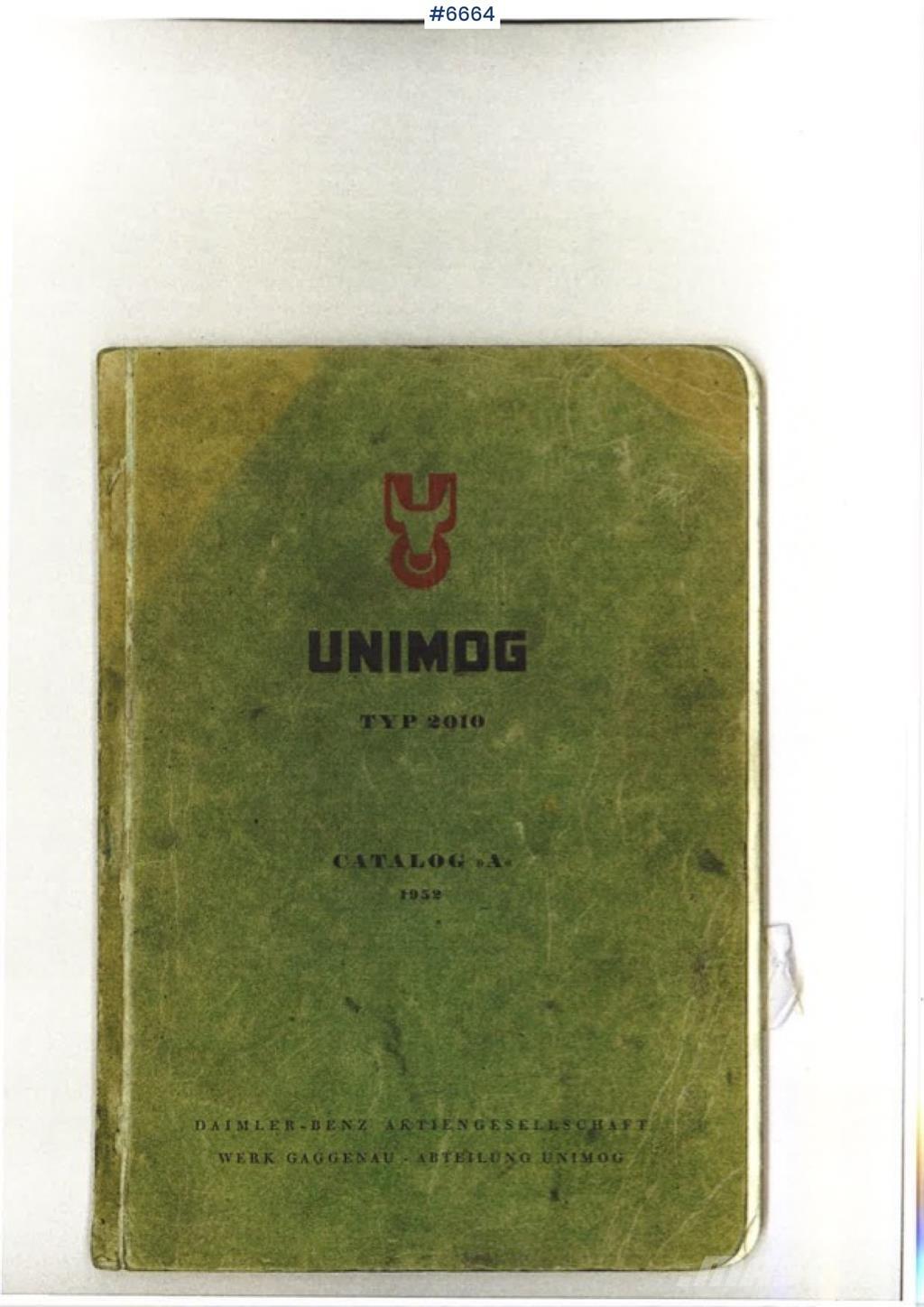 Unimog Typ 2010 Ďalšie nákladné vozidlá