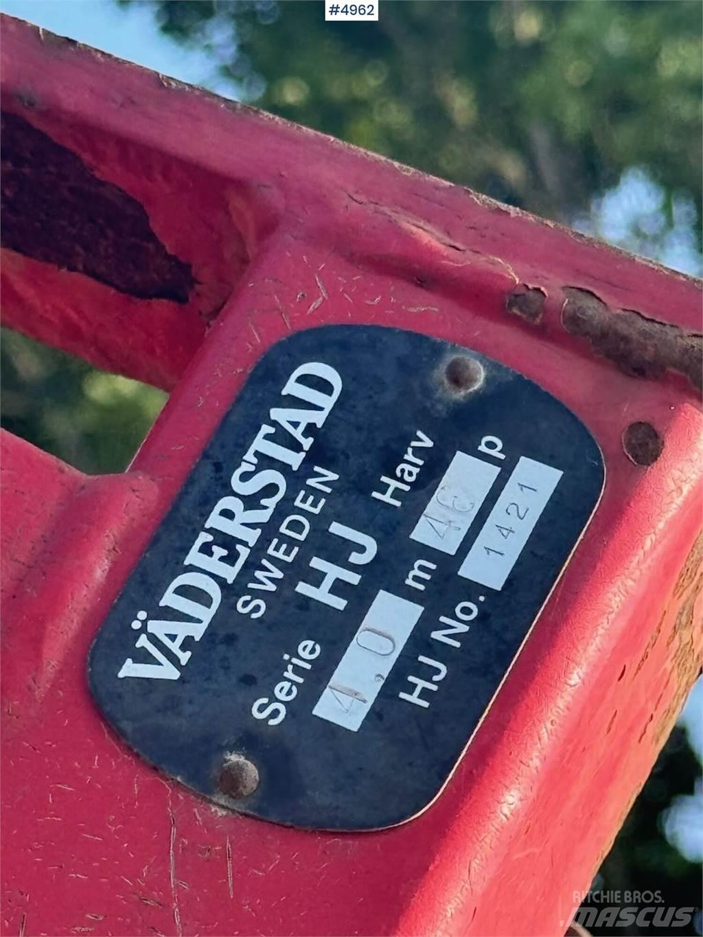 Väderstad Harv Ďalšie stroje na spracovanie pôdy a príslušenstvo