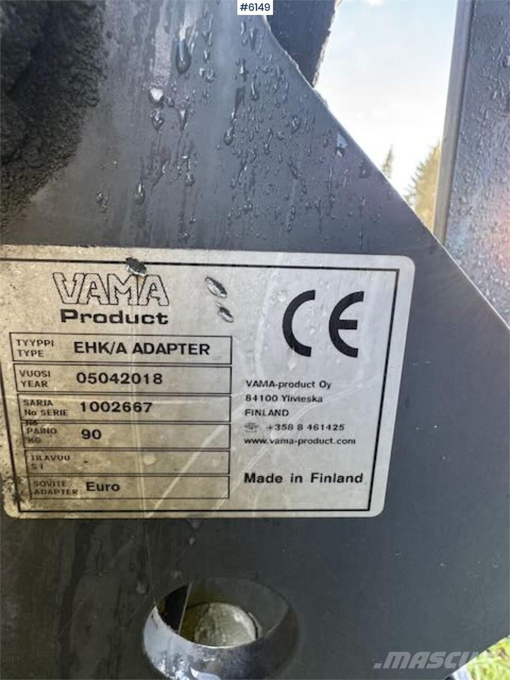 Vama Frontkost Ťahané postrekovače