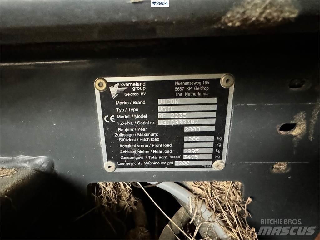 Vicon RF2235 Stroje na zber krmovín-príslušenstvo