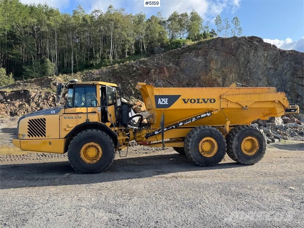 Volvo A25E 6x6 Stavebné sklápače