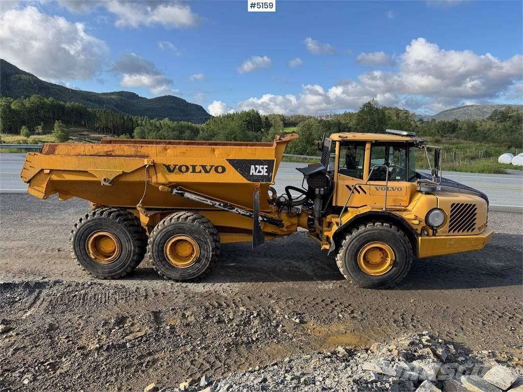Volvo A25E 6x6 Stavebné sklápače