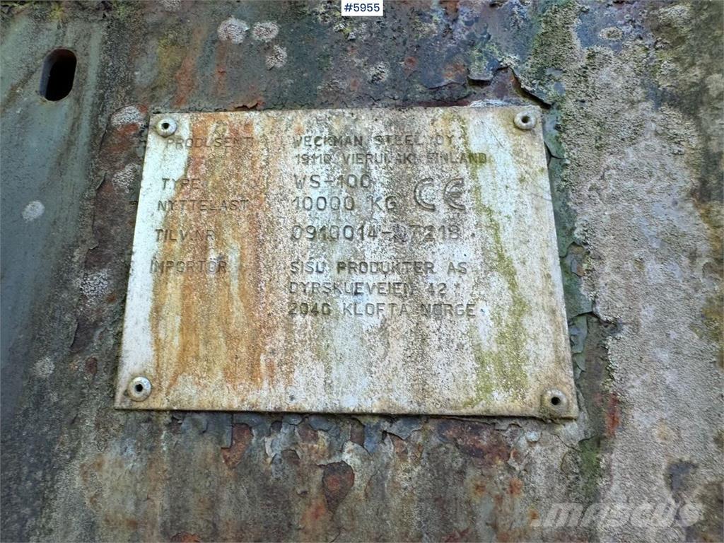 Weckman WS100 Obilné návesy