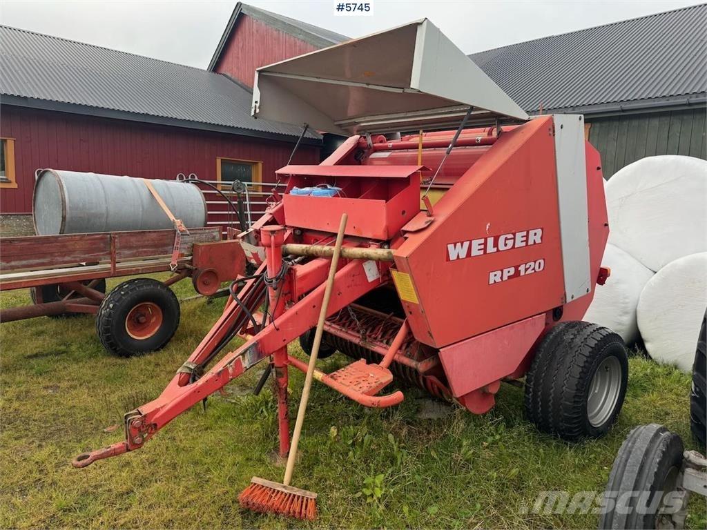 Welger RP120 Ďalšie vyorávače, príslušenstvo