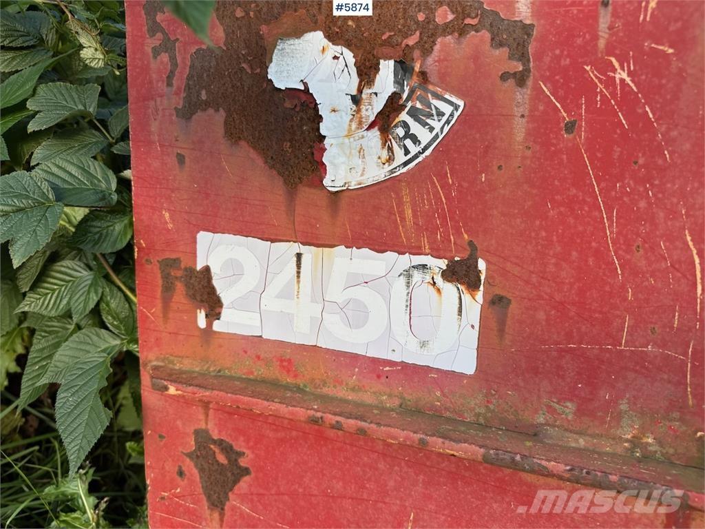  Westbjörn 2450 Snežné pluhy, predné snežné radlice