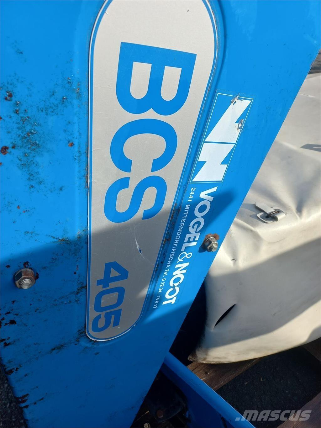 BCS 405 Žacie stroje