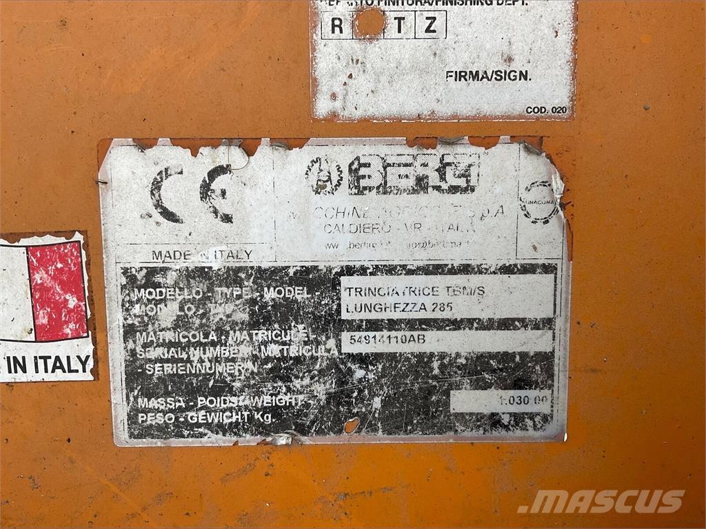 Berti Dual 285 Mulčovače