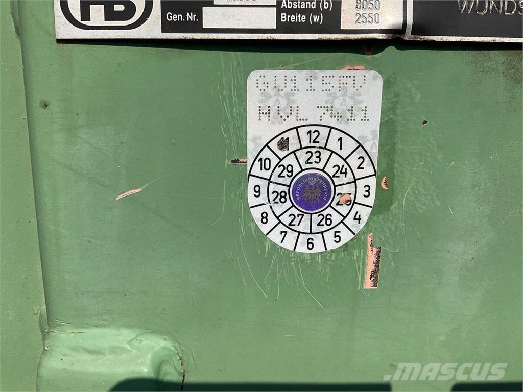 Brantner 20051/2XL Vyklápacie prívesy