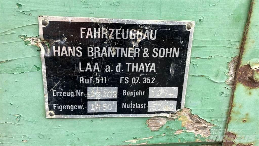 Brantner 5 Tonnen Vyklápacie prívesy