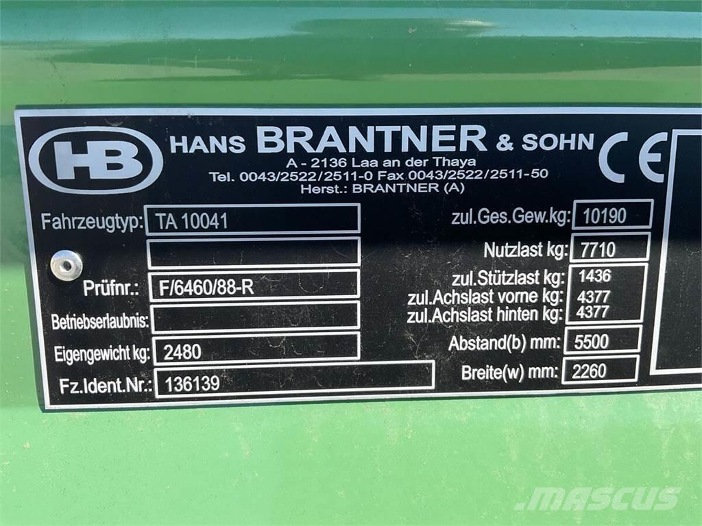 Brantner TA 10041 Vyklápacie prívesy