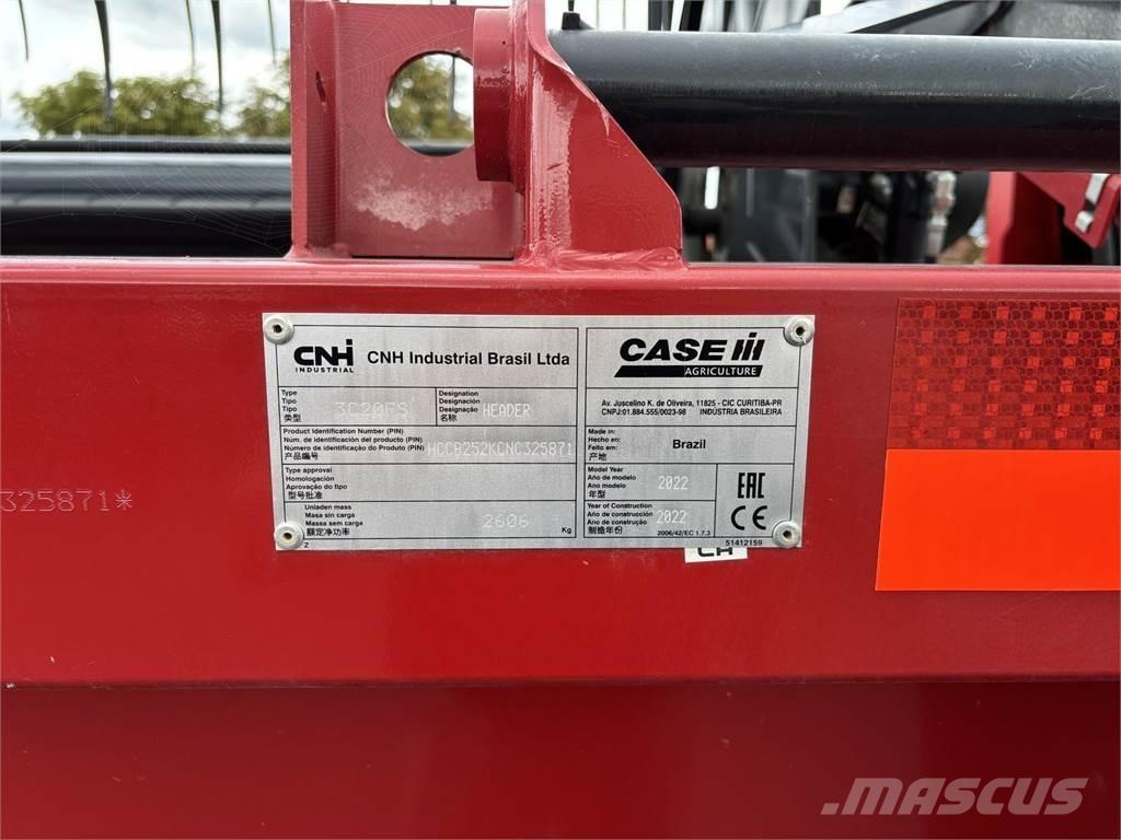 Case IH 3020 Príslušenstvo a náhradné diely ku kombajnom