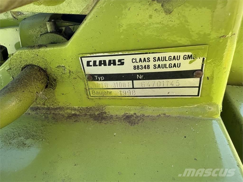CLAAS CORTO 3100 F Žacie stroje