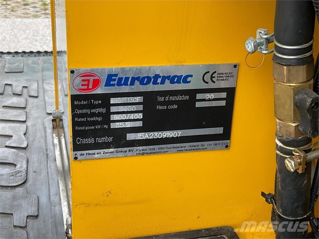 Eurotrac T 13-CF Čelné nakladače a rýpadlá
