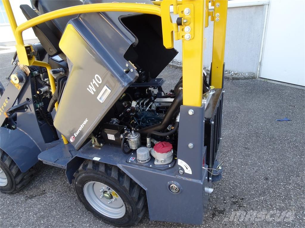 Eurotrac W10 Čelné nakladače a rýpadlá