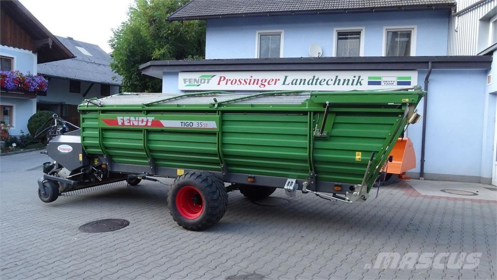 Fendt Tigo Samozberacie vozy