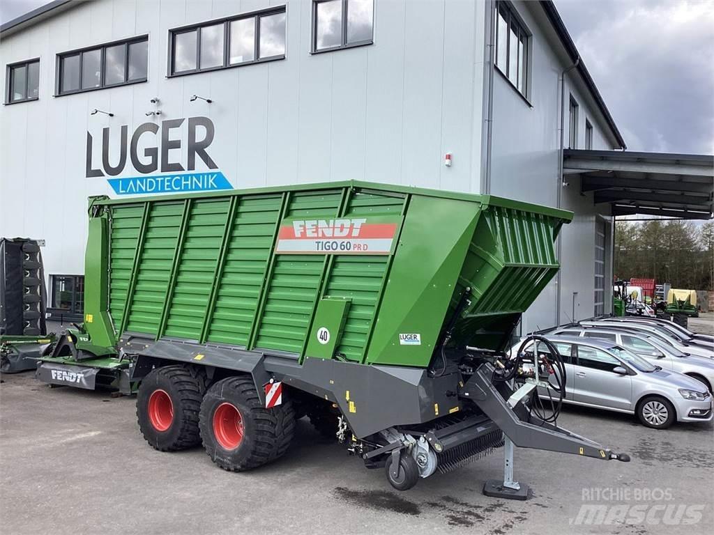 Fendt Tigo 60 PR Samozberacie vozy