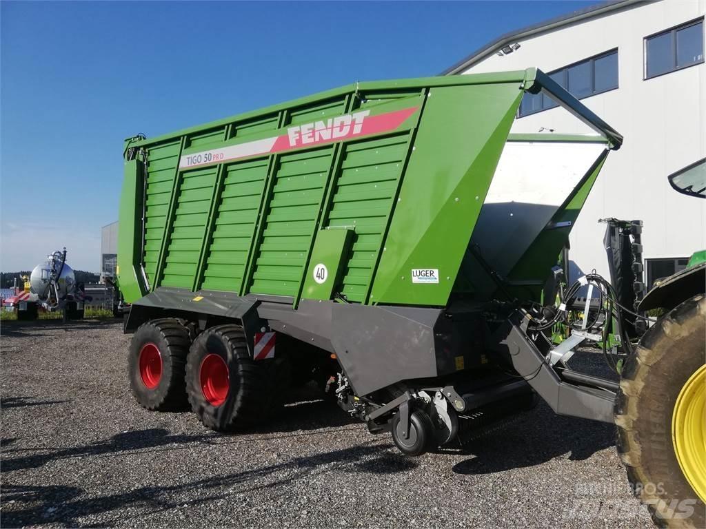 Fendt Tigo PR 50 D Samozberacie vozy