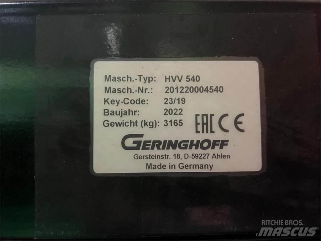 Geringhoff HVV 540 Príslušenstvo a náhradné diely ku kombajnom