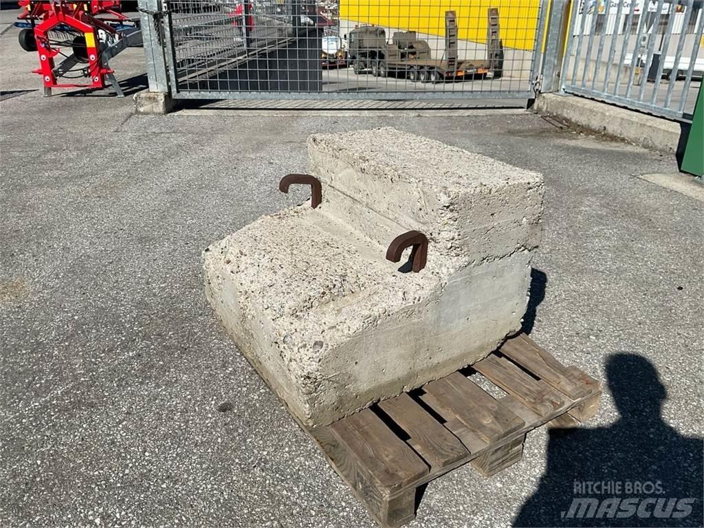  Gewicht 400 kg Ďalšie príslušenstvo traktorov