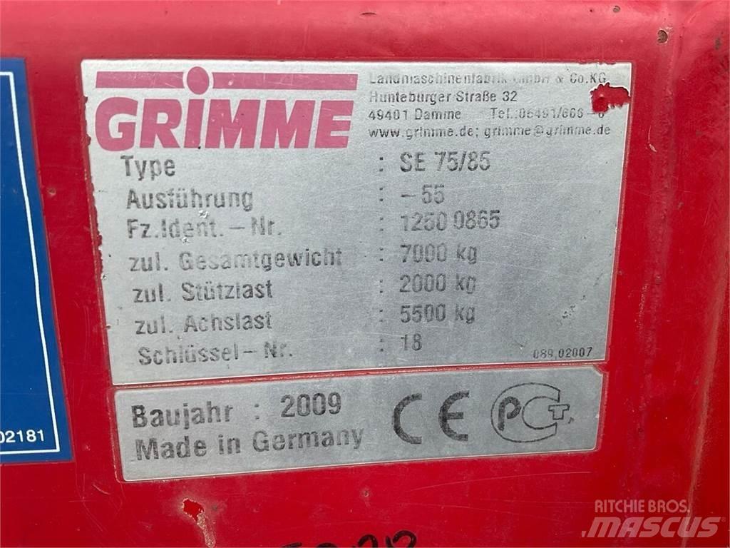 Grimme SE 85-55 Ďalšie poľnohospodárske stroje