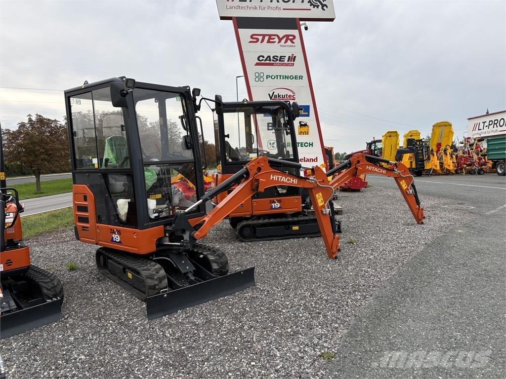Hitachi ZX19-6 Pásové rýpadlá